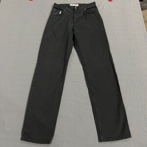 Matinique Jeans Mens Size 30 Black Denim Cotton Dark Wash Straight Leg 5-Pockets